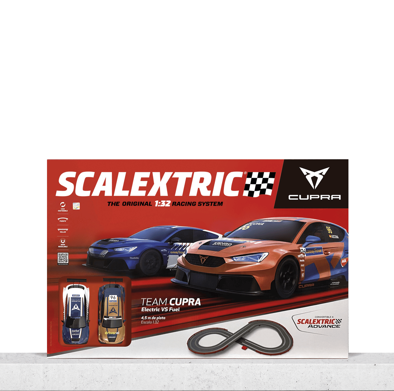 Scalextric 1/32 スロットカー　2台セット Scalextric 1/32 スロットカー 2台セット Scalextric 1/32 スロット